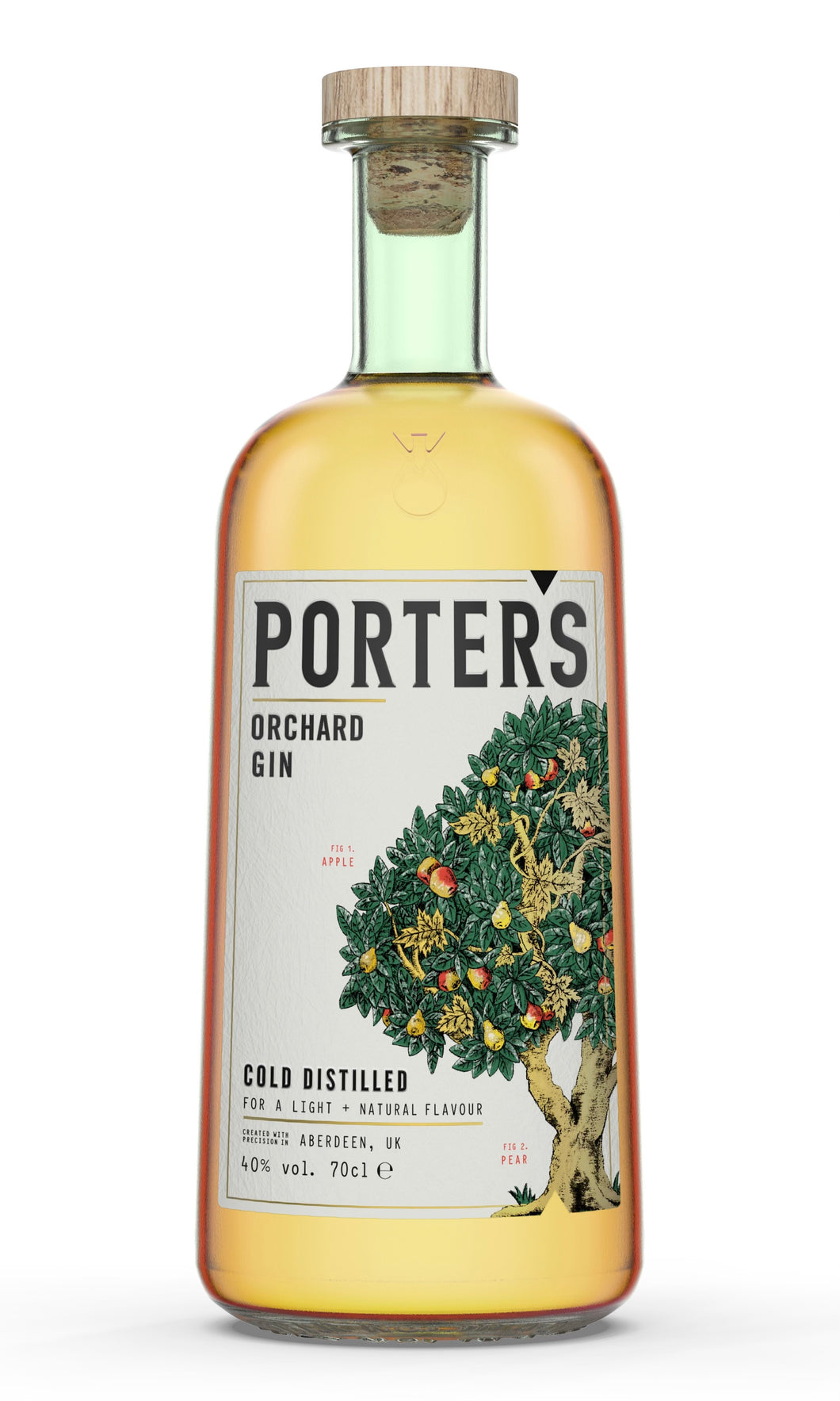Porters Orchard Gin af Aberdeen Scotland | Skotland