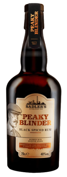 Peaky Blinder Black Spiced Rum 40% af Sadler's | England