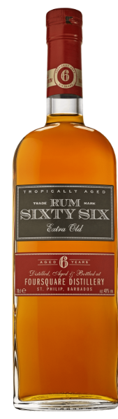 Rum Sixty Six 6 years 40% af Foursquare distillery | Barbados